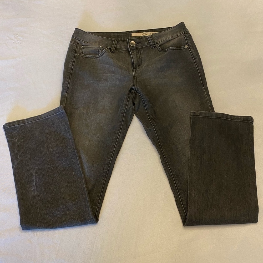 DKNY Women’s Straight Leg Stretch Jeans, Size 6